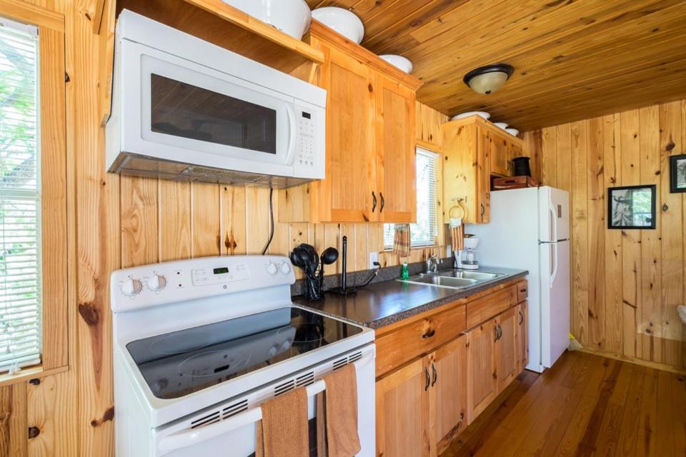 River Bluff Cabins Rio Frio Esterno foto