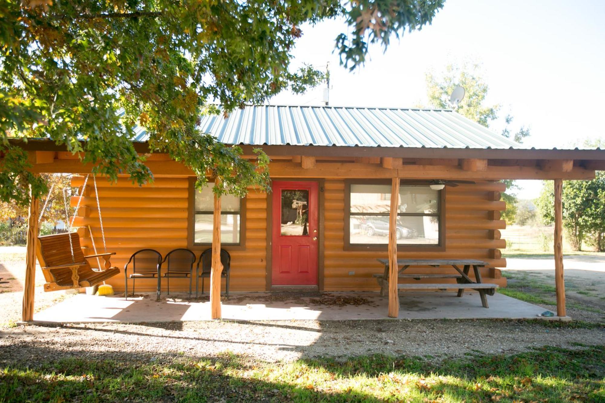 River Bluff Cabins Rio Frio Esterno foto