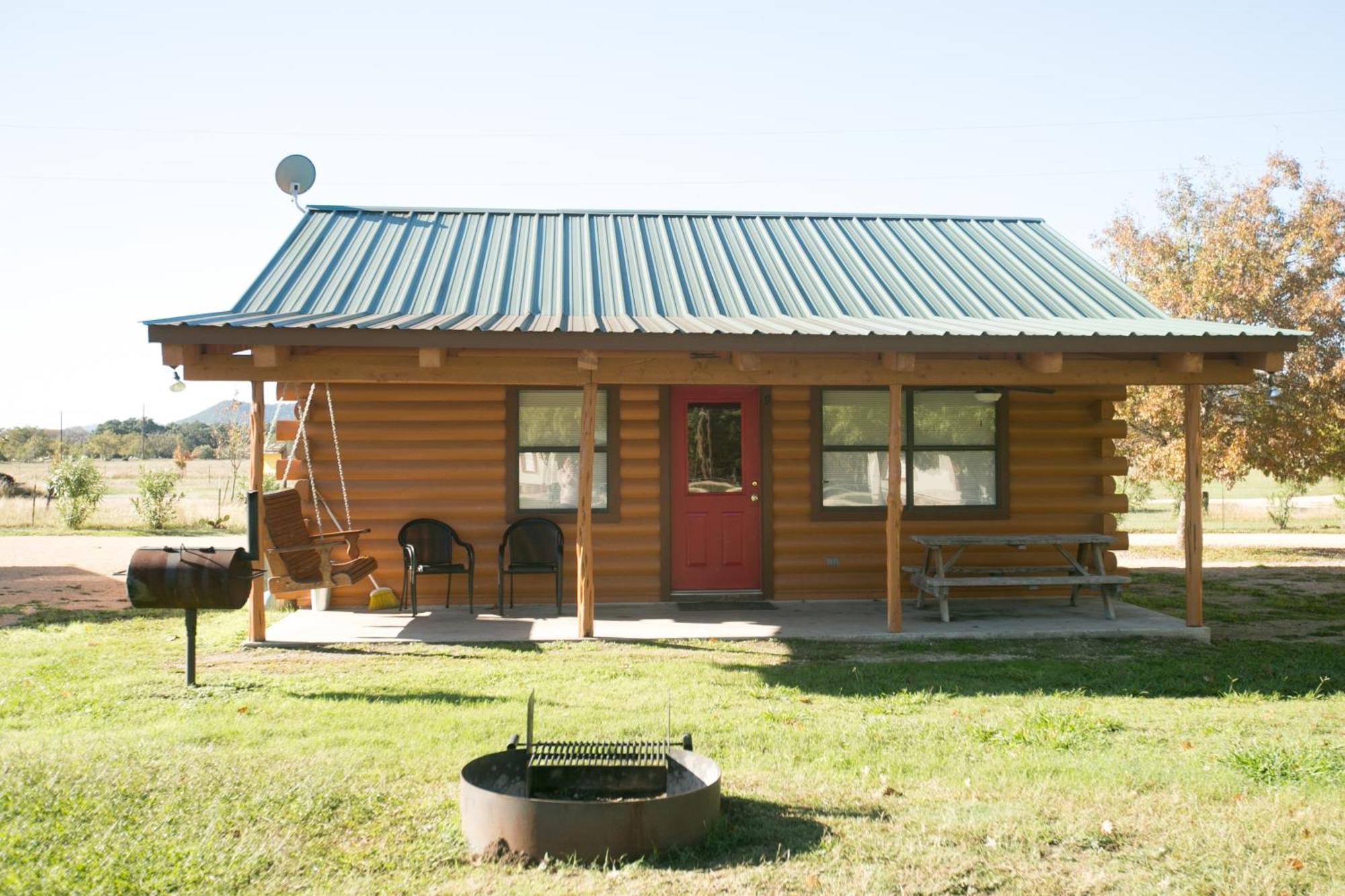 River Bluff Cabins Rio Frio Esterno foto