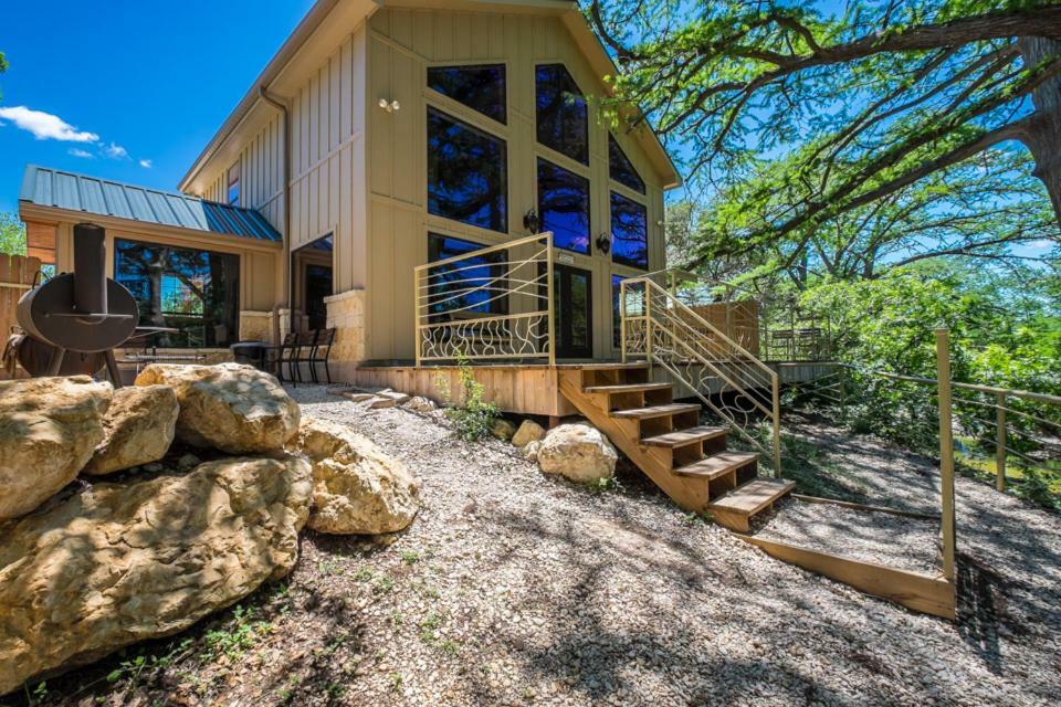 River Bluff Cabins Rio Frio Esterno foto